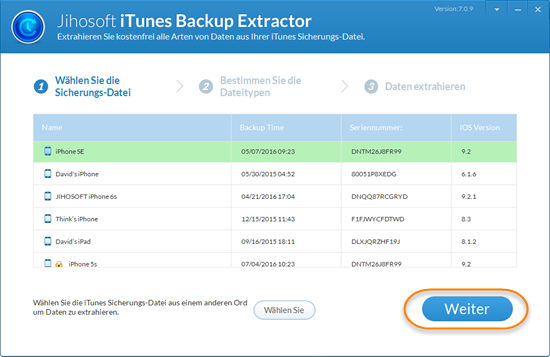 iPhone Backup Extractor